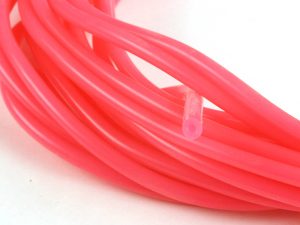 JP Silicone Fuel Tube 2mm (3/32) x 10m, Neon Pink