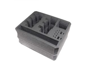 SPM Spektrum iX20SE Dual Aluminum Stand Up Transmitter Case Foam