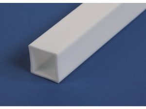Evergreen Square Tube, 350 x 9.5mm (14 x .375in) (100 per pack)
