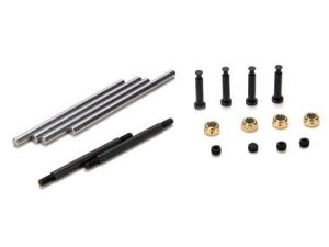 LOS Suspension Hinge & King Pin Set (10): 10-T