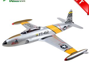 HSD Jets T-33 8kg Turbine Foam Jet, Yellow Ribbon (Kit)