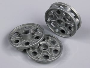 Henglong T-34 Metal Sprocket Wheel & Idler Wheel (Pair) (for HLG3909)