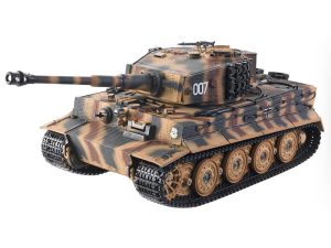 TAIGEN 1:24 TIGER 1 IR BATTLE TANK LATE VERSION - CAMO