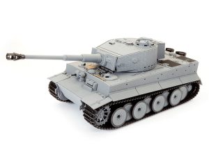 TAIGEN 1:24 TIGER 1 IR BATTLE TANK LATE VERSION- GREY (BASE)