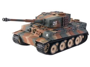 TAIGEN 1:24 TIGER 1 IR BATTLE TANK MIDDLE VERSION - CAMO