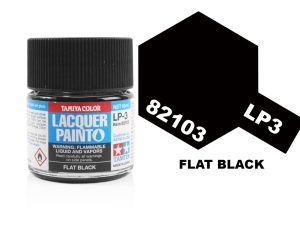 Tamiya LP-3 Flat Black