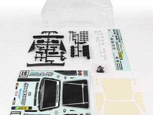 TEAM ASSOCIATED APEX 2 SPORT RALLY A550 BODY CLEAR