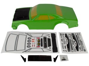 TEAM ASSOCIATED DR10 REAKT DRAG BODY SHELL GREEN