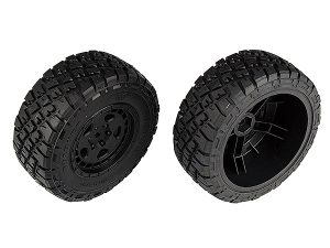TEAM ASSOCIATED PRO4 SC10 OFF ROAD TYRES / FIFTEEN52 WHEELS