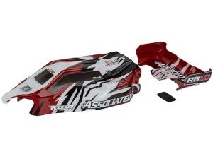 TEAM ASSOCIATED RB10 RTR BODY & WING RED