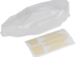 TEAM ASSOCIATED RC10B7 FT LIGHTWEIGHT BODYSHELL, CLEAR