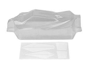 TEAM ASSOCIATED RC10B84 BODY, CLEAR