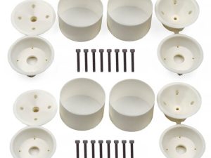 TEAM ASSOCIATED RC10GT FRONT & REAR 3-PIECE WHEEL SET (WIDE)