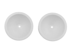 TEAM ASSOCIATED RC10T/RC10GT REAR WHEELS WHITE