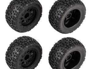 TEAM ASSOCIATED REFLEX 14MT TYRES/ WHEELS MOUNTED