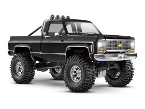 Traxxas TRX-4M 1979 Chevrolet K10 1:18 4WD Electric Trail Crawler, Black (+ TQ, ECM-2.5, Titan 87T, 750mAh LiPo, USB Charger)