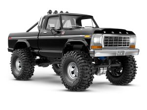 Traxxas TRX-4M 1979 Ford F-150 High Trail Edition 1:18 4WD Electric Trail Crawler, Black (+ TQ, ECM-2.5, Titan 87T, 750mAh LiPo, USB Charger, Clipless Body)