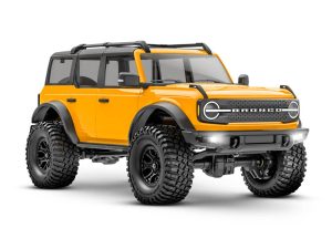 Traxxas TRX-4M Ford Bronco 1:18 4WD Electric Trail Crawler, Orange (+ TQ, ECM-2.5, Titan 87T, 750mAh LiPo, USB Charger, Clipless Body)