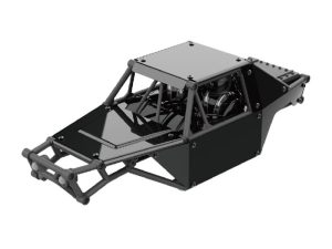 UDI RC, UDI RC UCX24 BODY ASSEMBLY WITH LIGHTS BLACK