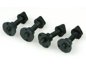 JP Universal Nylon Wing Bolts and Nut Set 4x20mm (4)
