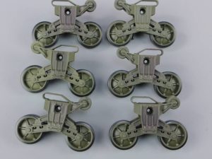 Henglong U.S. Medium Tank M4A3 Sherman Plastic Right Side Suspension Arm Set (for HLG3898)