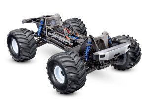 Traxxas X-Maxx MT Chassis 8S 4WD Electric Monster Truck, (+ TQi 2-ch, VXL-8s, Velineon 1200XL, TSM, Belted Tyres)